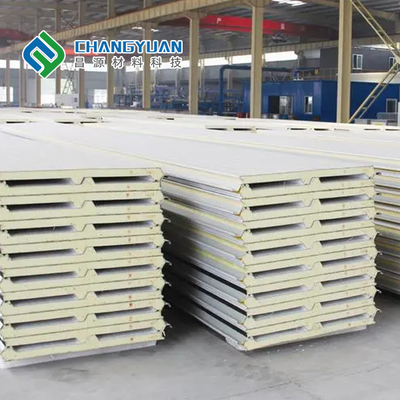 คุณภาพ  Polyurethane Insulated Roof Panels Perfect Combination Of Strength And Insulation โรงงาน