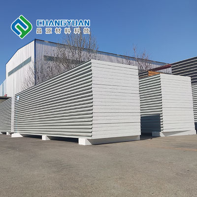 แผ่นผนังห้องสะอาดที่ทําด้วยเครื่องจักรที่มีคุณสมบัติกันฝุ่นและกันสแตตติกสําหรับโรงงานแปรรูปอาหาร