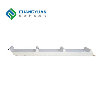 ฉนวนกันความร้อน PU Sandwich Roof Panel ประหยัดพลังงาน 75/100/150mm