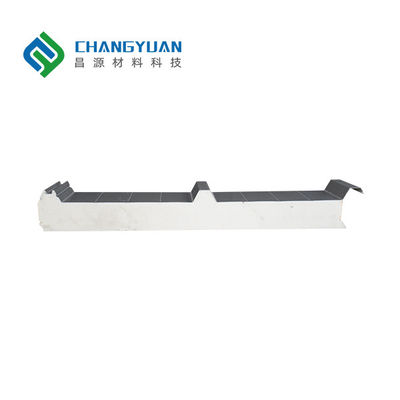ODM PU Sandwich Roof Panel แผ่นหลังคากันน้ำโพลียูรีเทน