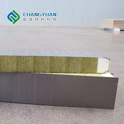 ความหนา 100/150/200 มม. ระบบผนังฉนวน Sandwich Pu Panel