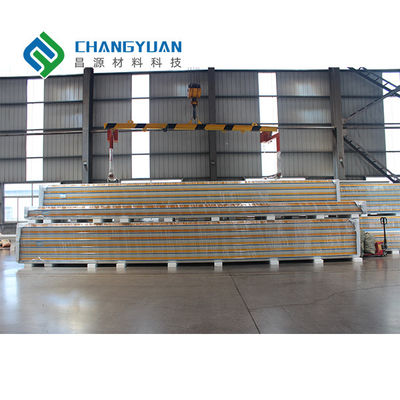Shandongchangyuan PU Sandwich Wall Panel กันเสียงสีต่างๆ