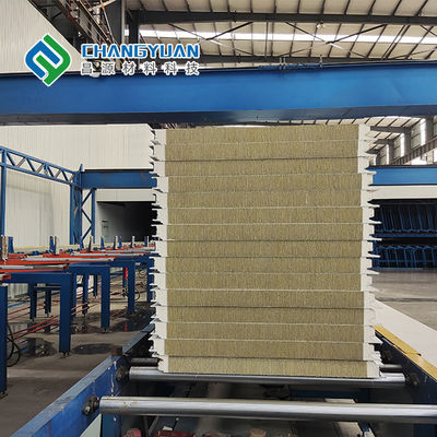 Shandongchangyuan PU Sandwich Wall Panel กันเสียงสีต่างๆ