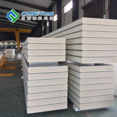 OEM แผ่นฉนวนโพลียูรีเทนห้องเย็น PU Panel 200/250mm