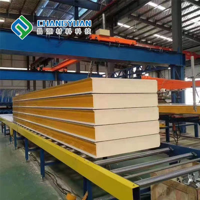 ห้องเย็นเป็นมิตรกับสิ่งแวดล้อม PU Panel B1/B2 ฉนวนกันไฟ