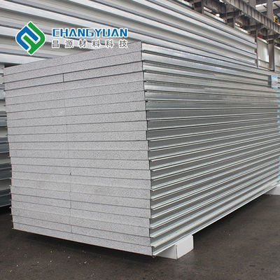 ขนาดที่ปรับแต่งได้ 950/1050 มม. แผงฉนวน Pu สำหรับผนังคลีนรูม