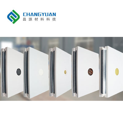 แผ่นกันความชื้น Pu Wall Panel ป้องกันไฟฟ้าสถิตย์ด้วย Class A.Fireproof