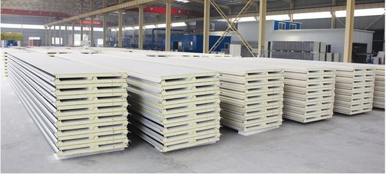 ปรับแต่ง 100mm PU แซนวิชแพนลท์หลังคา