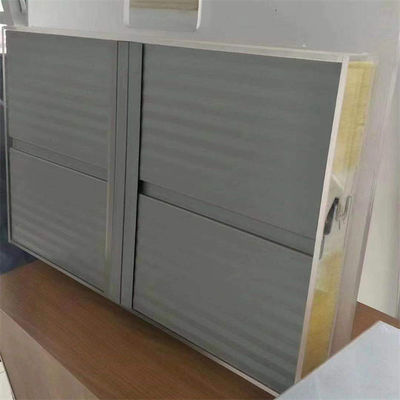 แผ่นโลหะผนังผ้าม่านแซนวิชที่สามารถปรับแต่งได้
