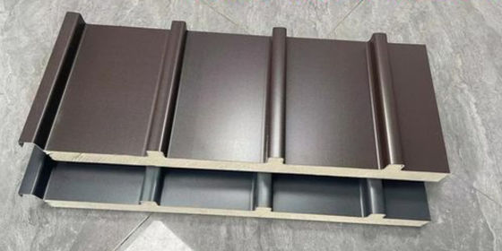 ปรับปรุงปรับปรุงไฟ PU แผ่นหลังคาแซนวิช แผ่นผนังใหญ่