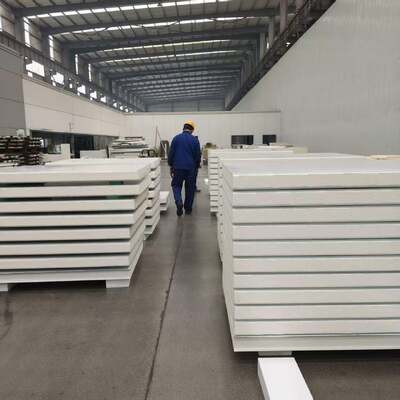 แผงแซนวิชคลีนรูมกันไฟกันน้ำพร้อมความหนาที่ปรับแต่งได้สำหรับสภาพแวดล้อมที่มีความสะอาดสูง