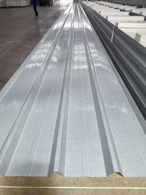 แผงแซนด์วิชร็อควูล แผงผนังห้องคลีนรูม แผงห้องคลีนรูมแบบโมดูลาร์ วัสดุบุผนังห้องคลีนรูม